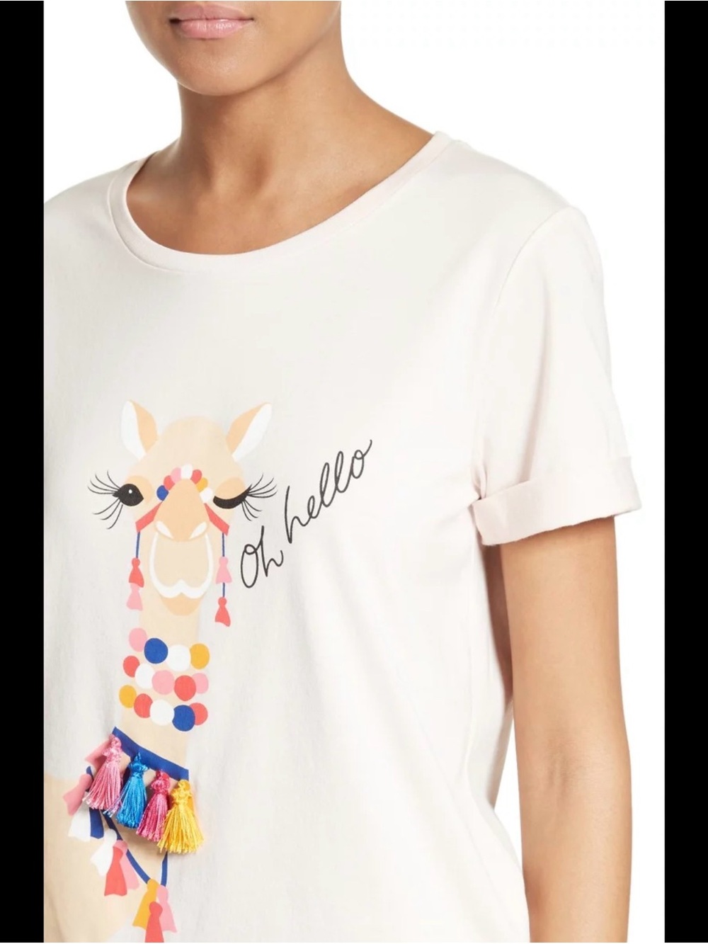 Kate Spade Camel Tee